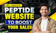 create a peptide website for you to boost your sales