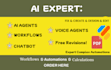 do ai mobile app crm development, ai ios website developer, ai chatbot agents
