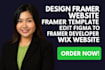 design framer website framer template edit figma to framer developer wix website