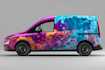 do car wrap design, vehicle wrap design, van wrap design