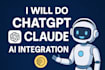 do chatgpt claude ai integration