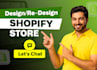 do shopify store design revamp edit liquid code help in bug fixing and errors