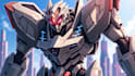 do anime style mecha robot illustrations