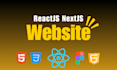 be your react front end and next js developer for responsive react website