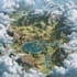 create a high quality detailed fantasy map  and fiction