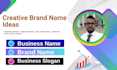 professional and creative business name ideas