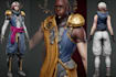 create modeling 2d low poly character ready for game
