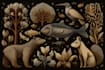 draw animal and botanical illustrations