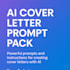 create a custom ai cover letter with powerful prompts and templates