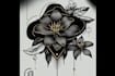 hand draw a full back tattoo design unique modern