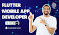 do mobile app development,android ios app development as a flutter app developer