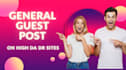 do guest post on general site with high da