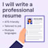 create a custom resume and cover letter