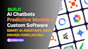 build ai chatbots, ai call agent, predictive models