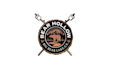 design super rustic mountain lodge retreat logo