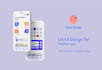 design a modern mobile app for ios and android