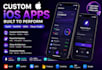 build a custom ios app in swift, swiftui, and uikit