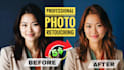 do high end skin retouching and portrait photo editing