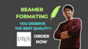 design slides with beamer latex overleaf