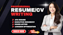write fully optimized resume, CV, cover letter and linkedin