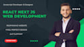 front end web developer in html css react next js, website design, figma to htm