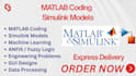 help with matlab coding, simulink model with control systems