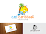 make professional beach, trip, traveling logo design