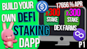 do token dapp like presale staking launchpad dex defi bridge on evm solana xrp