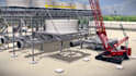 do 3d industrial technical animation pipeline construction oil refinery video