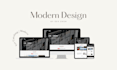 design a simple and clean business website