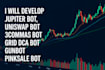 develop robinhood bot, webull or 3commas stock trading bot, tradesanta bot nt8
