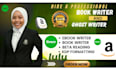 ebook ghostwriter, kdp book writer, nonfiction writing, fiction ghostwriter