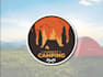 design clean badge, patch, round sticker, label,logo design