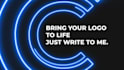 create a stylish and dynamic logo animation