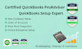 do professional quickbooks setup, cleanup, and bookkeeping