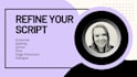 edit and proofread your script