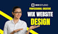 design or redesign wix studio website in 24 hours