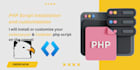 install and setup any codecanyon and codeter PHP script