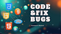 fix bugs in PHP, laravel, HTML, CSS, bootstrap, and javascript