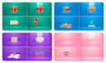 create a 3d animated surprise gift box