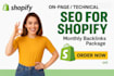 do shopify seo on page optimization and shopify backlinks