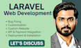 fix bugs, develop and upgrade laravel