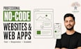 build a professional nocode website  web app development