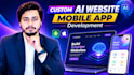 do ai web application, software development, full stack website development