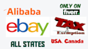 do ebay alibaba tax exempt for all states