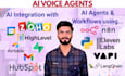 build ai agent, ai voice agent using vapi ai, n8n ai agent, elevenlabs