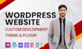 be your wordpress developer, website designer and create wordpress website