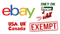 do ebay tax exemption in all US states