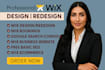 wix website design wix website redesign website development wix website redesign