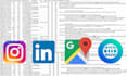 do phone number and email scraping